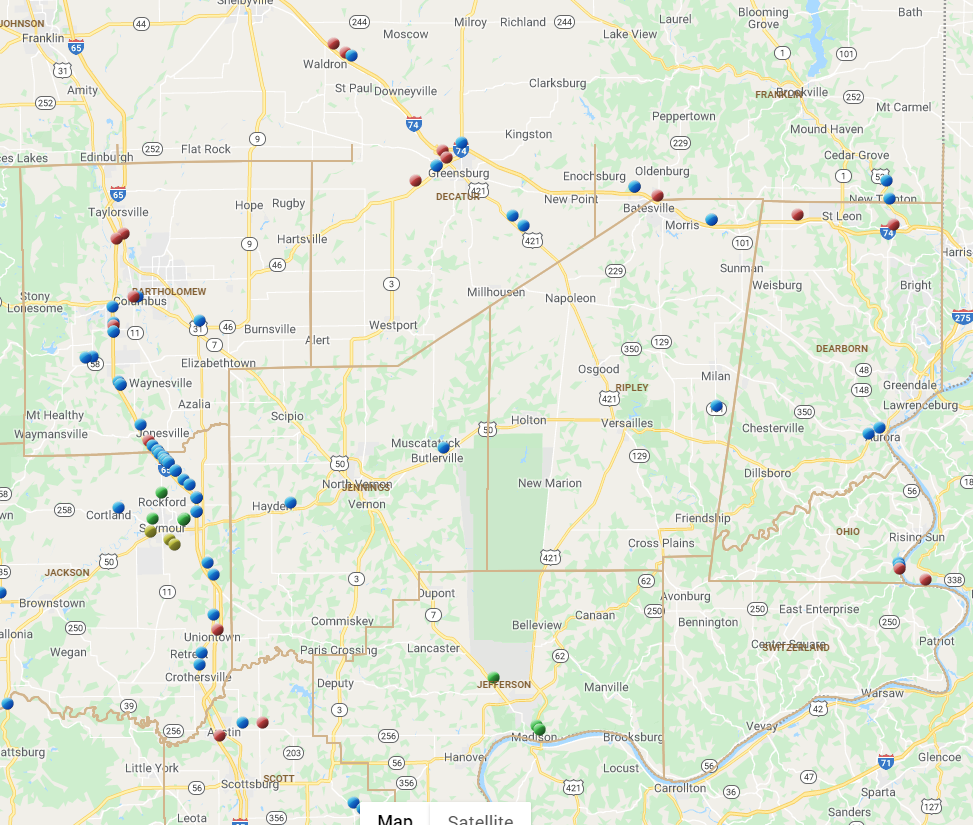 Indiana Road Construction Map Indot Has Interactive Map Of Future Projects – Wrbi Radio