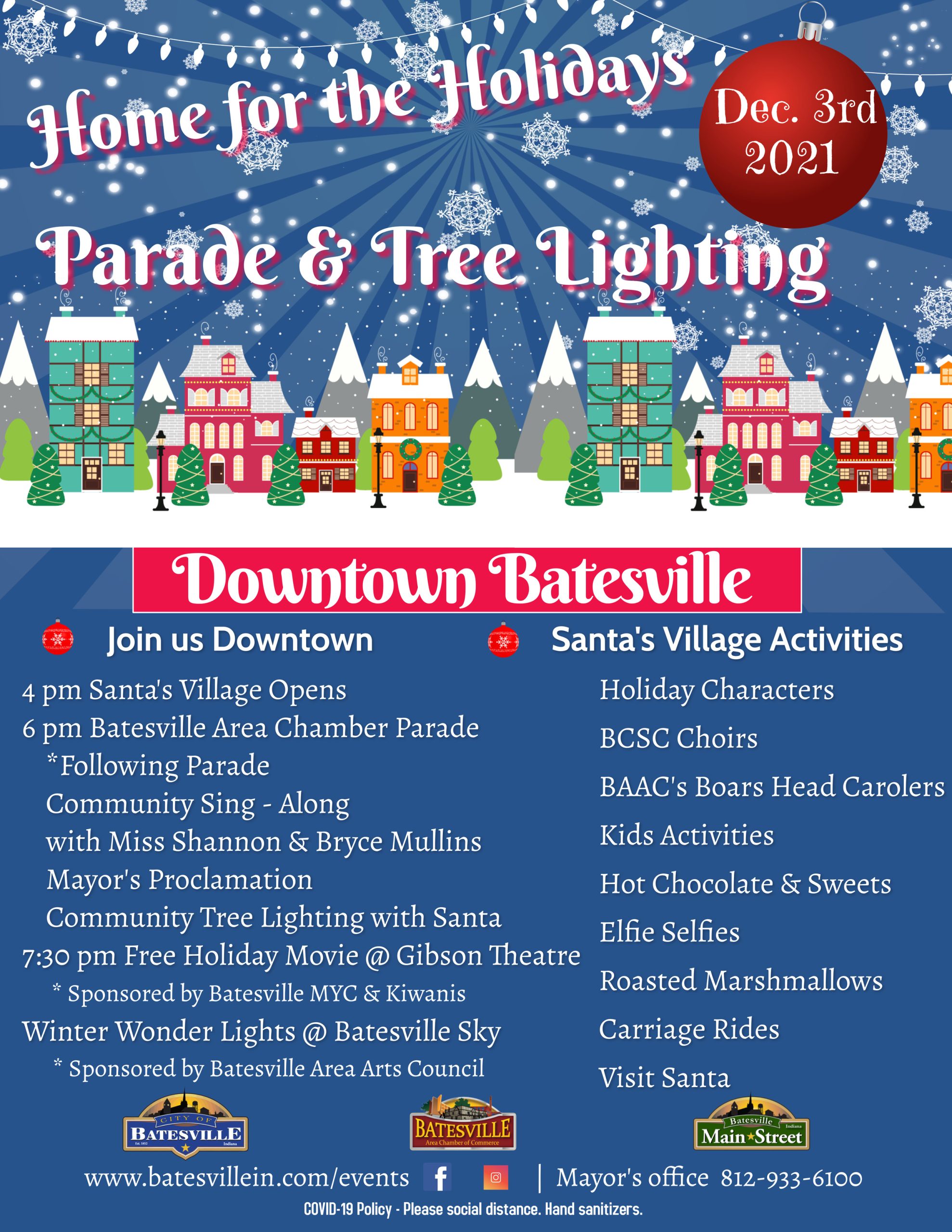Community Tree Lighting And Holiday Parade On December 3 Wrbi Radio