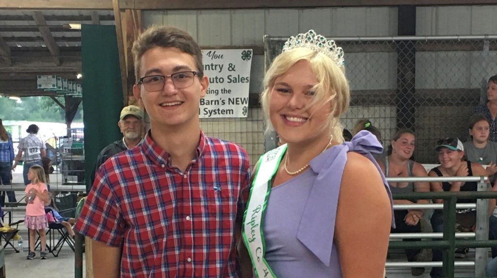 4H King and Queen crowned at Ripley County Fair WRBI Radio