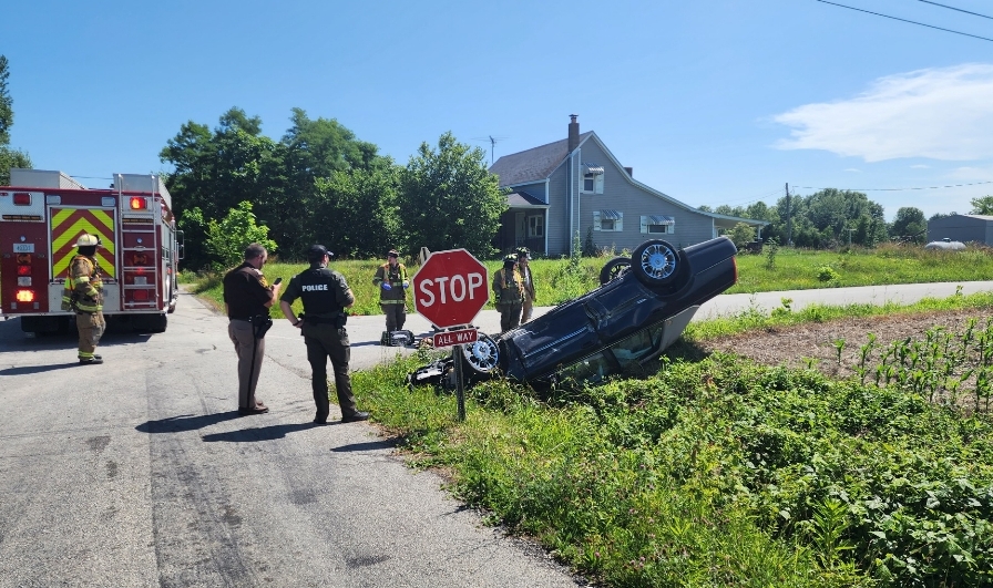 One hospitalized following crash near Versailles WRBI Radio