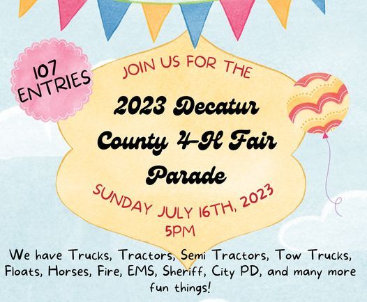 2023 Parade and Fair Information