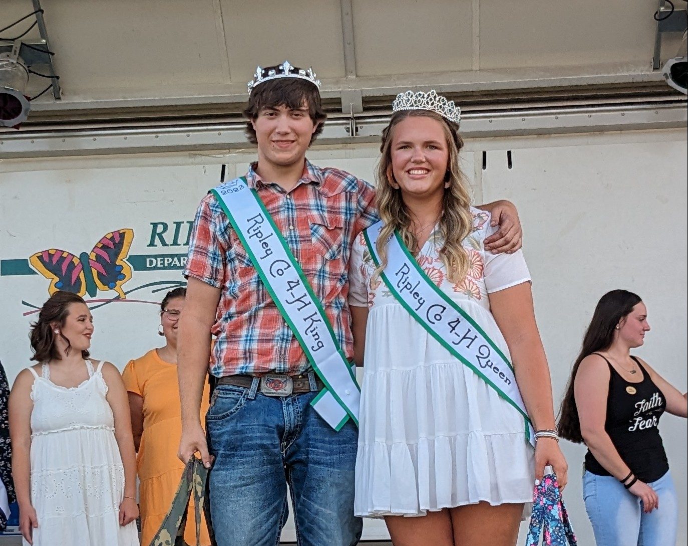 4H King and Queen crowned at Ripley County Fair WRBI Radio