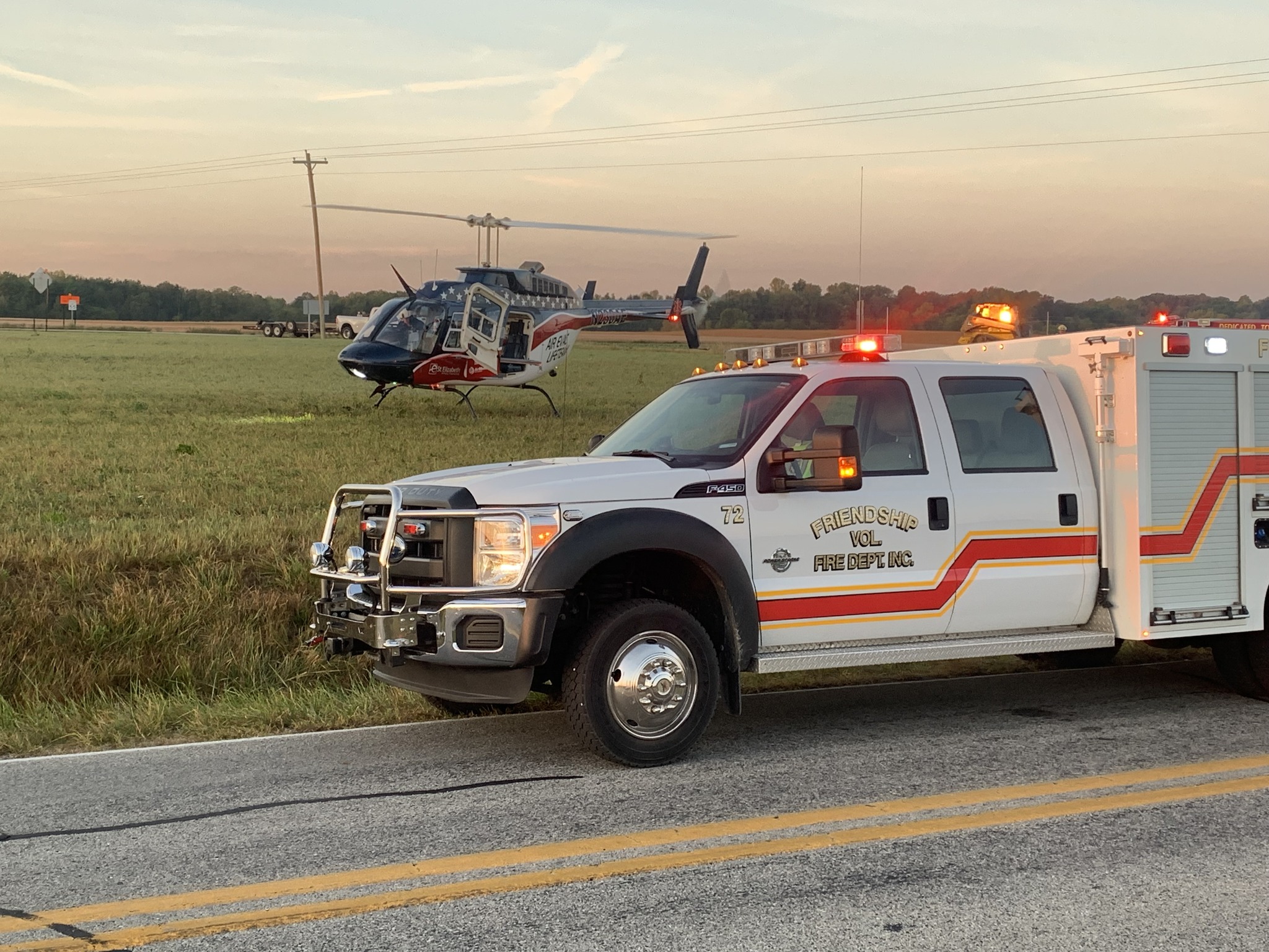 One person injured in State Road 129 rollover crash – WRBI Radio