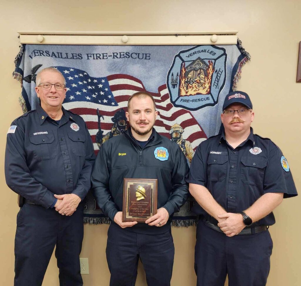 First responders honored at Versailles Fire Rescue annual Awards Banquet WRBI Radio