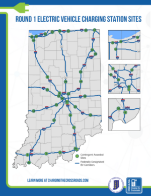 Batesville Chosen for EV Charging Station –