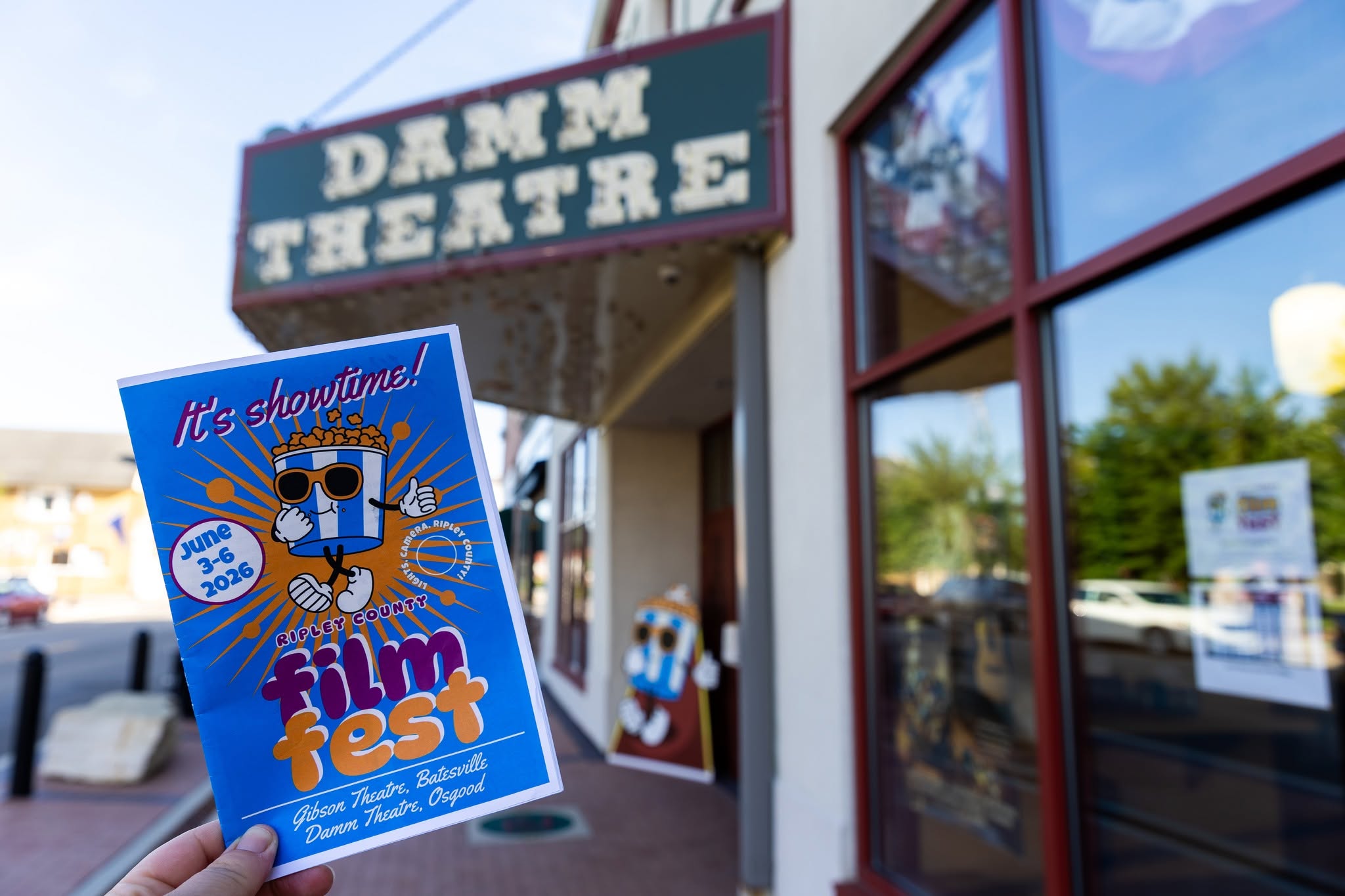 Damm Theatre in Osgood during Film Fest