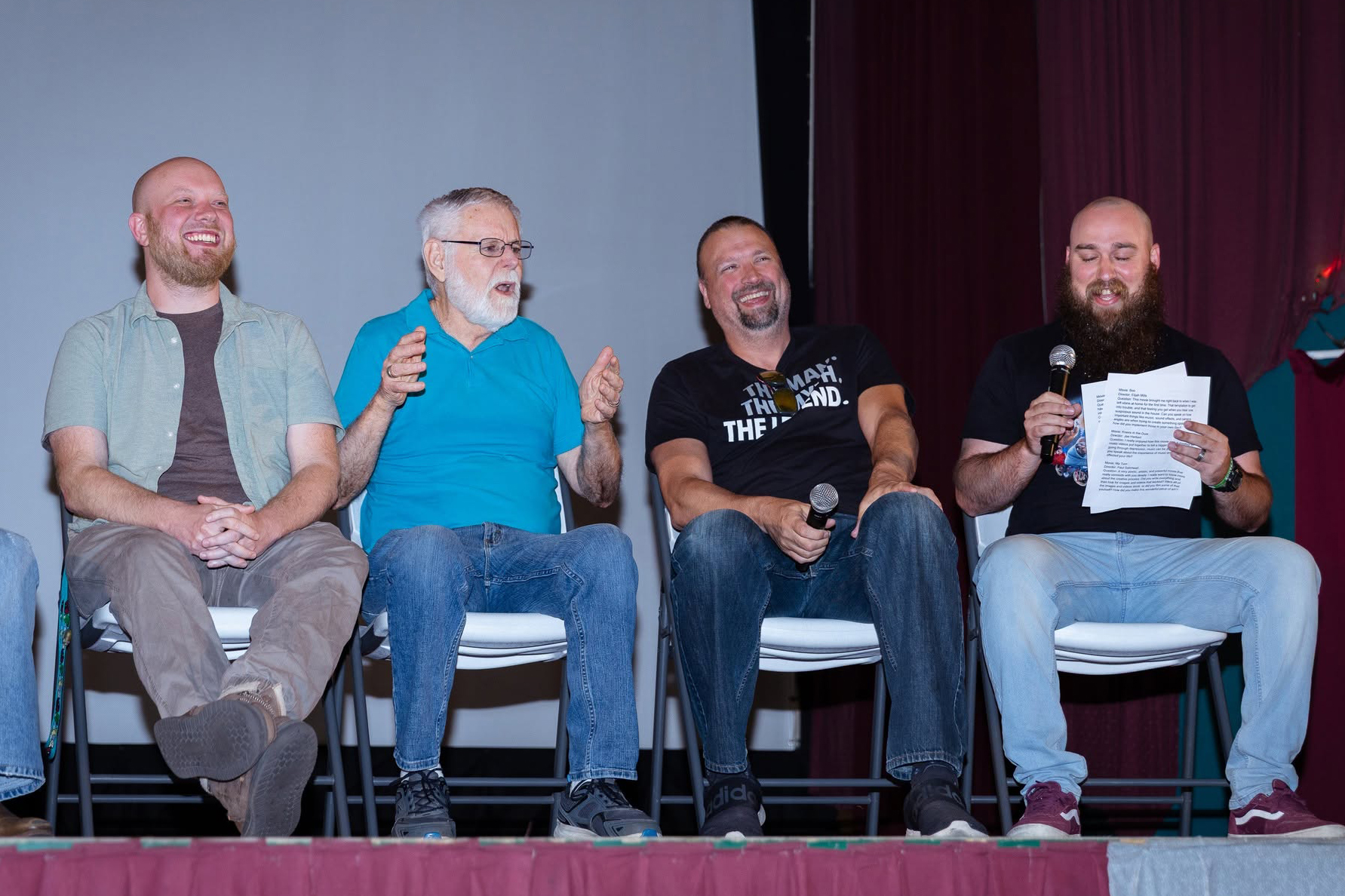 Filmmaker panel discussion at the 2026 Film Fest