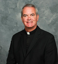 Father John A. Meyer retirement celebration invitation