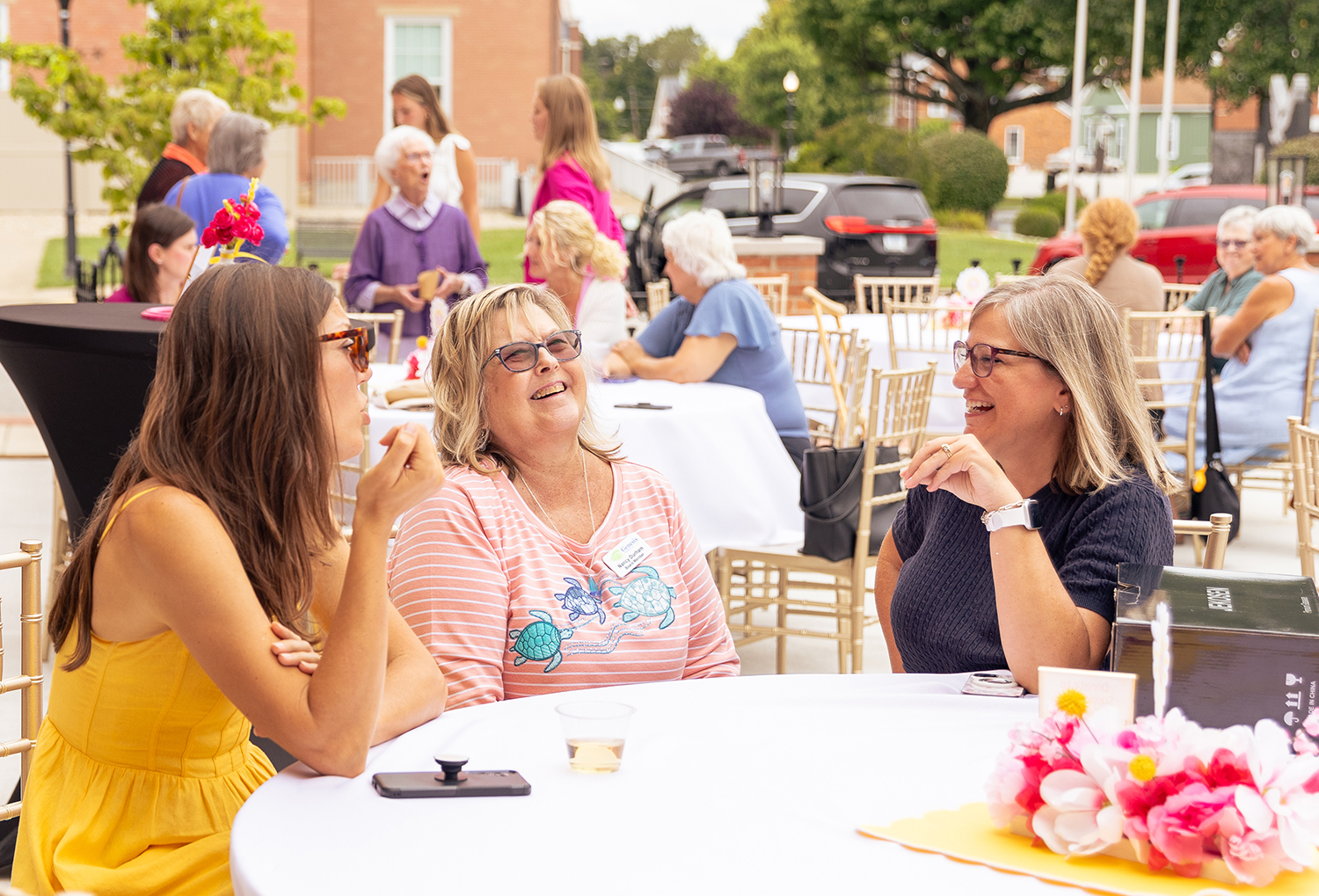 Women attending a previous Ripley County Women’s Giving Circle summer event