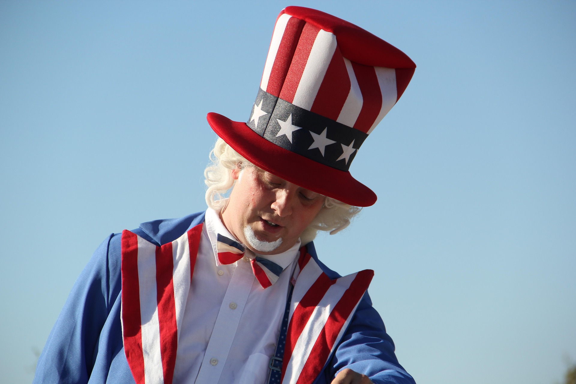 American flags for the Fourth of July