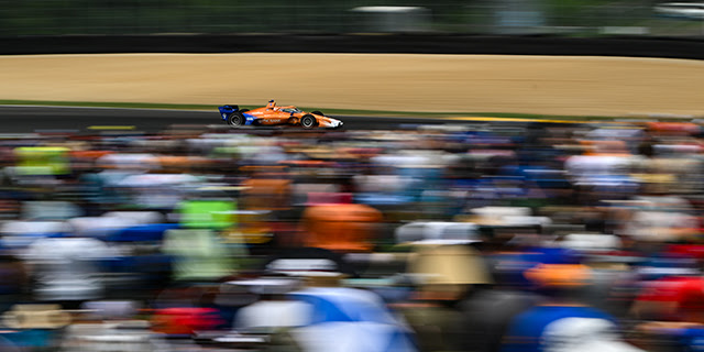 NTT INDYCAR SERIES racing at Mid-Ohio Sports Car Course