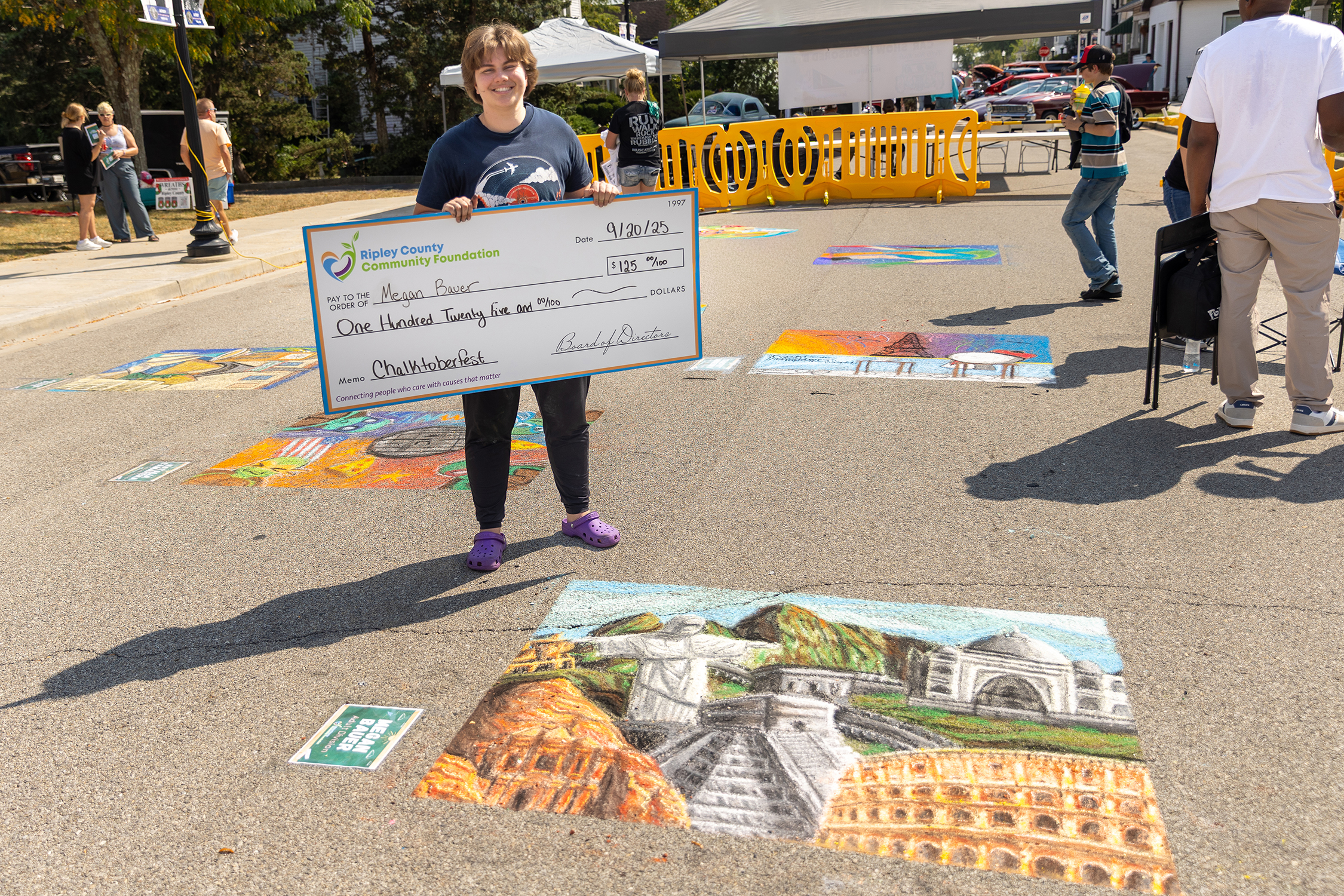 2025 Chalktoberfest award presentation