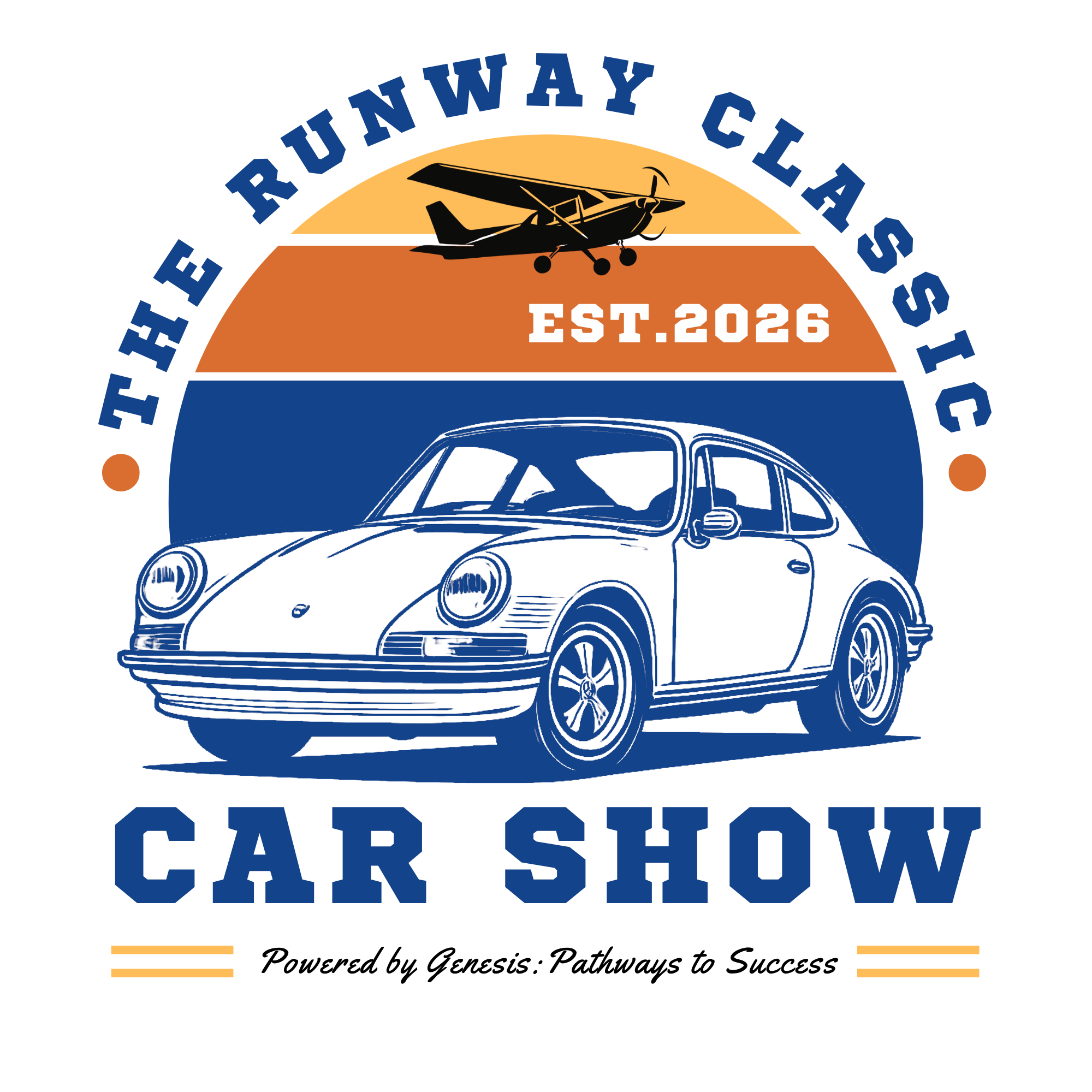 The Runway Classic Car Show logo