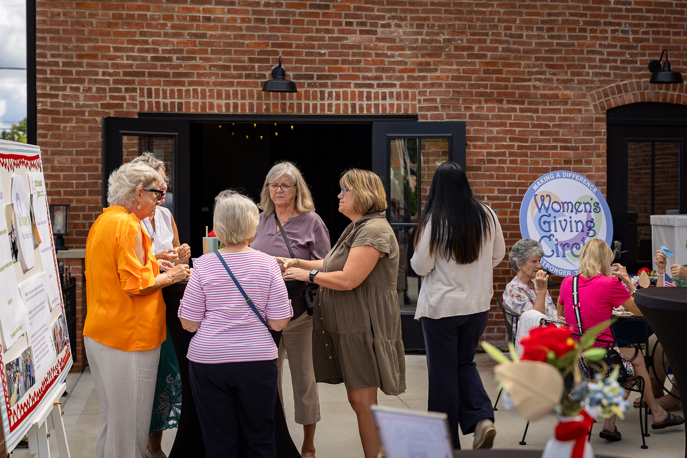 Women's Giving Circle Sun Fun and Philanthropy event