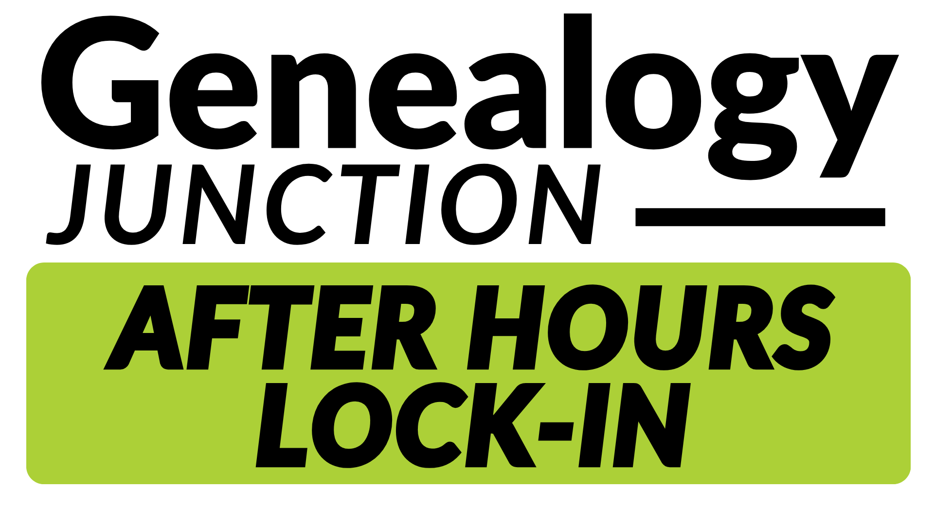 Genealogy Junction After Hours Lock-In at Batesville Memorial Public Library